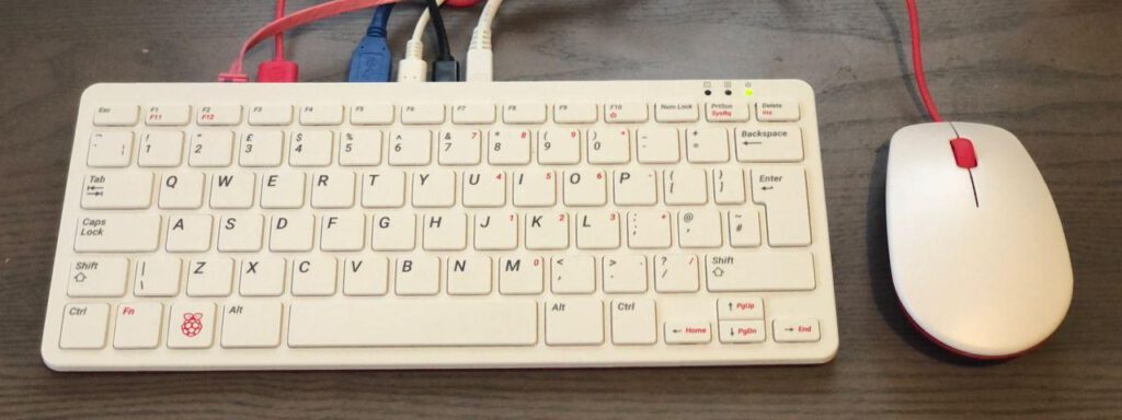 MibsTech Raspberry Pi 400 Computer Inside Keyboard US Layout